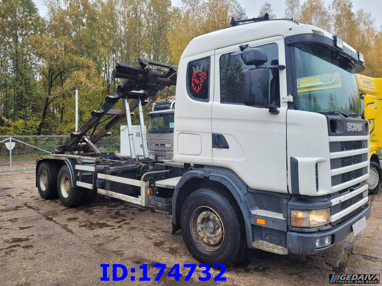SCANIA 144 - 6x4 - Full Steel - Big Axles - 3 Pedals - Veoauto - kaablisüsteem: pilt 4 SCANIA 144 - 6x4 - Full Steel - Big Axles - 3 Pedals - Veoauto - kaablisüsteem: pilt 4