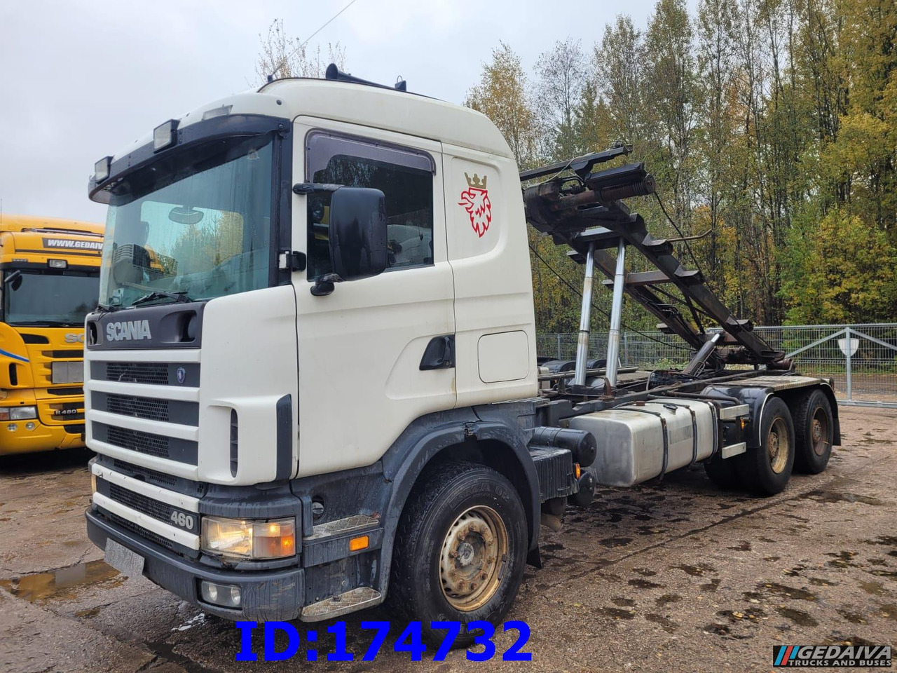 SCANIA 144 - 6x4 - Full Steel - Big Axles - 3 Pedals - Veoauto - kaablisüsteem: pilt 1 SCANIA 144 - 6x4 - Full Steel - Big Axles - 3 Pedals - Veoauto - kaablisüsteem: pilt 1