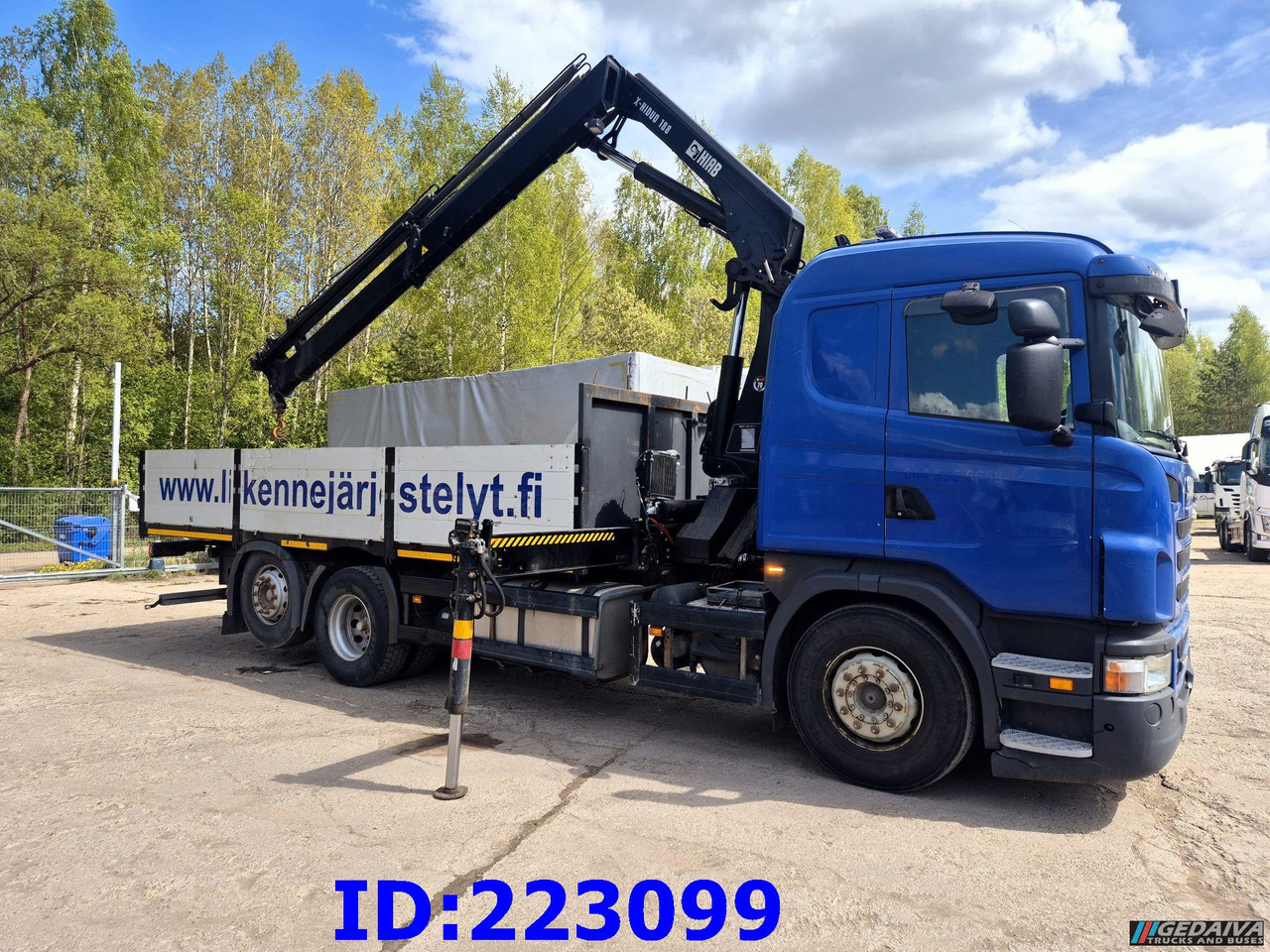 SCANIA G440 6x2 + Crane HIAB X-Hiduo 188 - Madelveok/ Platvormveok: pilt 4 SCANIA G440 6x2 + Crane HIAB X-Hiduo 188 - Madelveok/ Platvormveok: pilt 4
