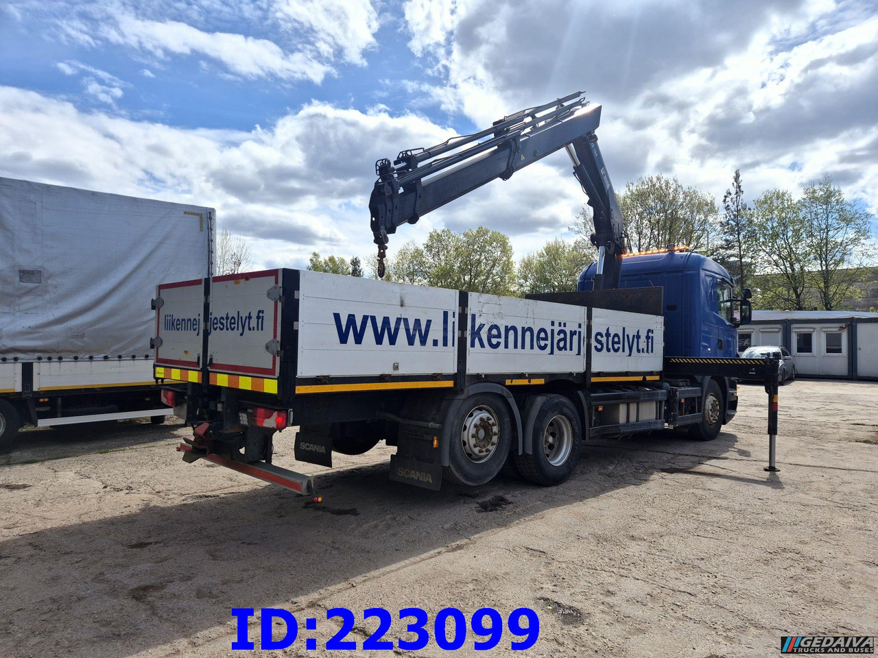 SCANIA G440 6x2 + Crane HIAB X-Hiduo 188 - Madelveok/ Platvormveok: pilt 5 SCANIA G440 6x2 + Crane HIAB X-Hiduo 188 - Madelveok/ Platvormveok: pilt 5