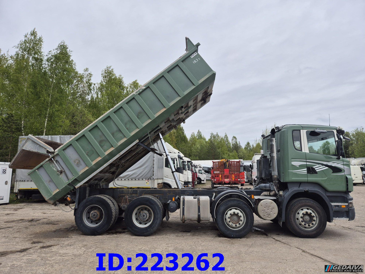 SCANIA R420 8X4 Steering axle - Big axle - Full steel - Kallurauto: pilt 5 SCANIA R420 8X4 Steering axle - Big axle - Full steel - Kallurauto: pilt 5