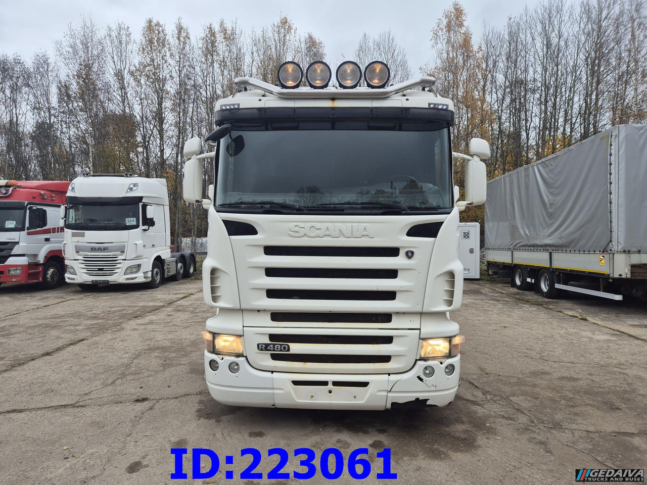 SCANIA R480 6X2 3 Pedals - Kabiinišassiiga veoauto: pilt 2 SCANIA R480 6X2 3 Pedals - Kabiinišassiiga veoauto: pilt 2