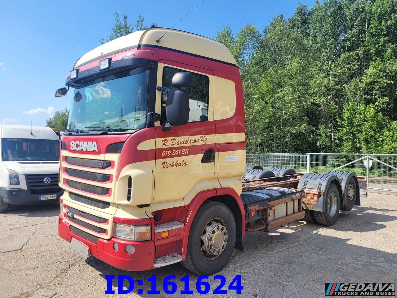 SCANIA R480 6X2 Euro5 Steering axle - Kabiinišassiiga veoauto: pilt 1 SCANIA R480 6X2 Euro5 Steering axle - Kabiinišassiiga veoauto: pilt 1