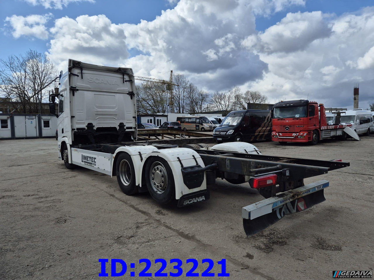 Kabiinišassiiga veoauto SCANIA R500 6X2  (Steering axle) - Euro6: pilt 7