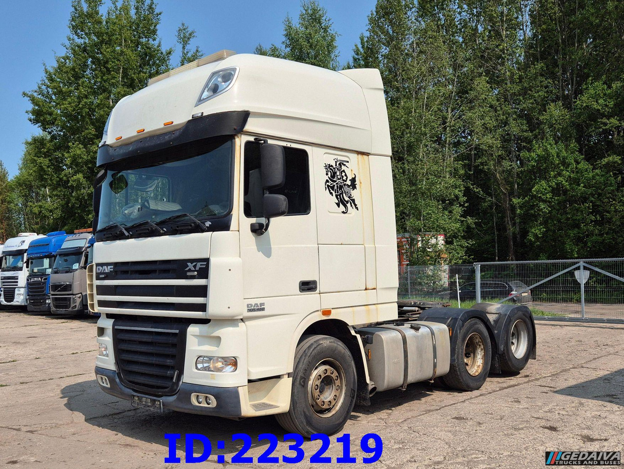 DAF XF 105.460 6X2 (10 tyre) Retarder Euro5 - Sadulveok: pilt 3 DAF XF 105.460 6X2 (10 tyre) Retarder Euro5 - Sadulveok: pilt 3