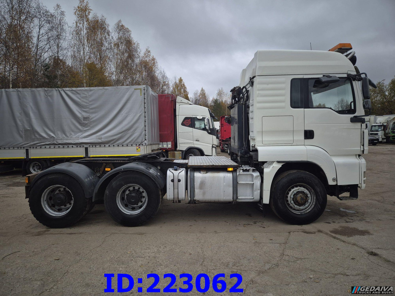 MAN TGS 26.540 - 6X6 - Euro5 - manual - Sadulveok: pilt 4 MAN TGS 26.540 - 6X6 - Euro5 - manual - Sadulveok: pilt 4