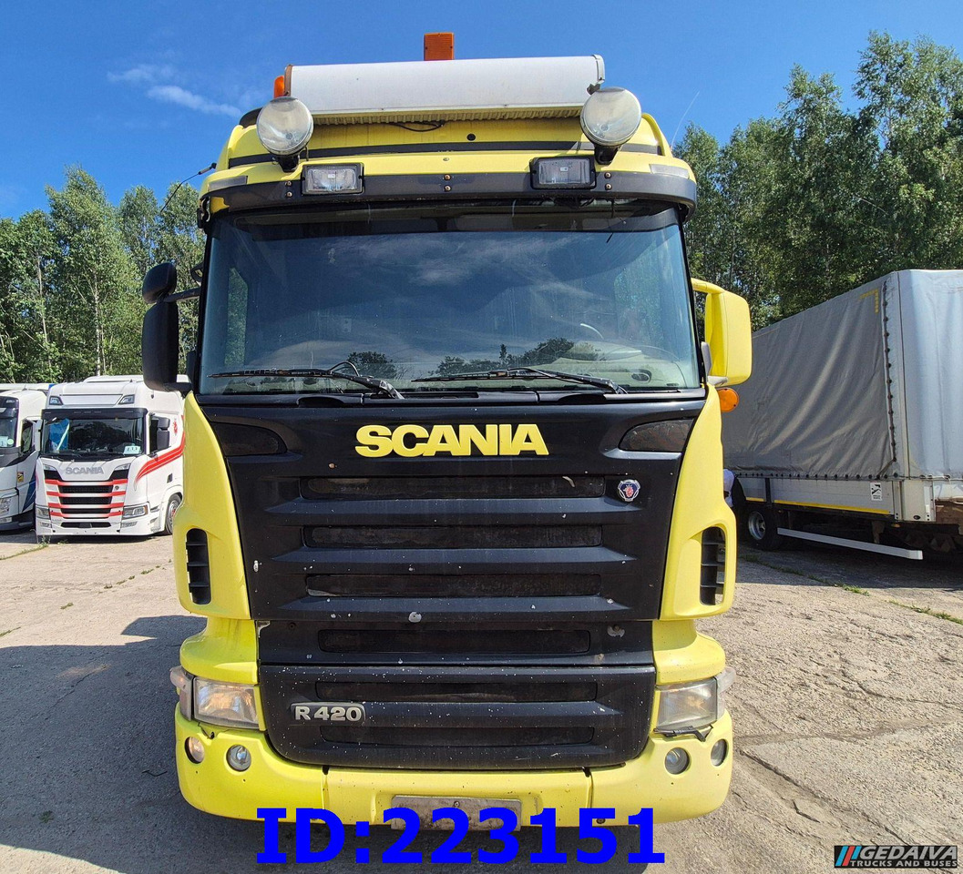 SCANIA R420 6x2 + Crane Palfinger PK23500 + Remote control - Sadulveok: pilt 2 SCANIA R420 6x2 + Crane Palfinger PK23500 + Remote control - Sadulveok: pilt 2