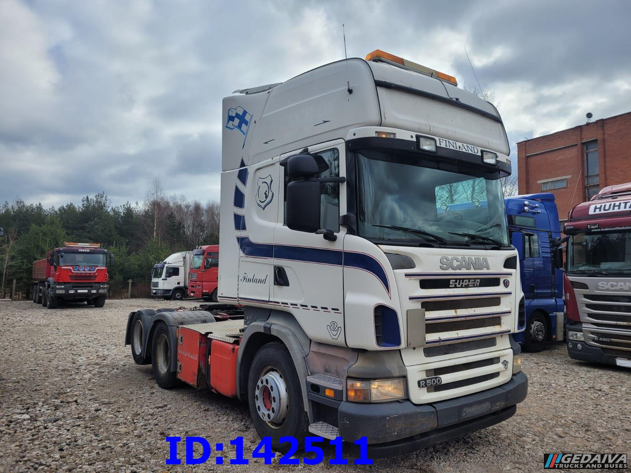 SCANIA R500 6X2 Manual - Sadulveok: pilt 4 SCANIA R500 6X2 Manual - Sadulveok: pilt 4