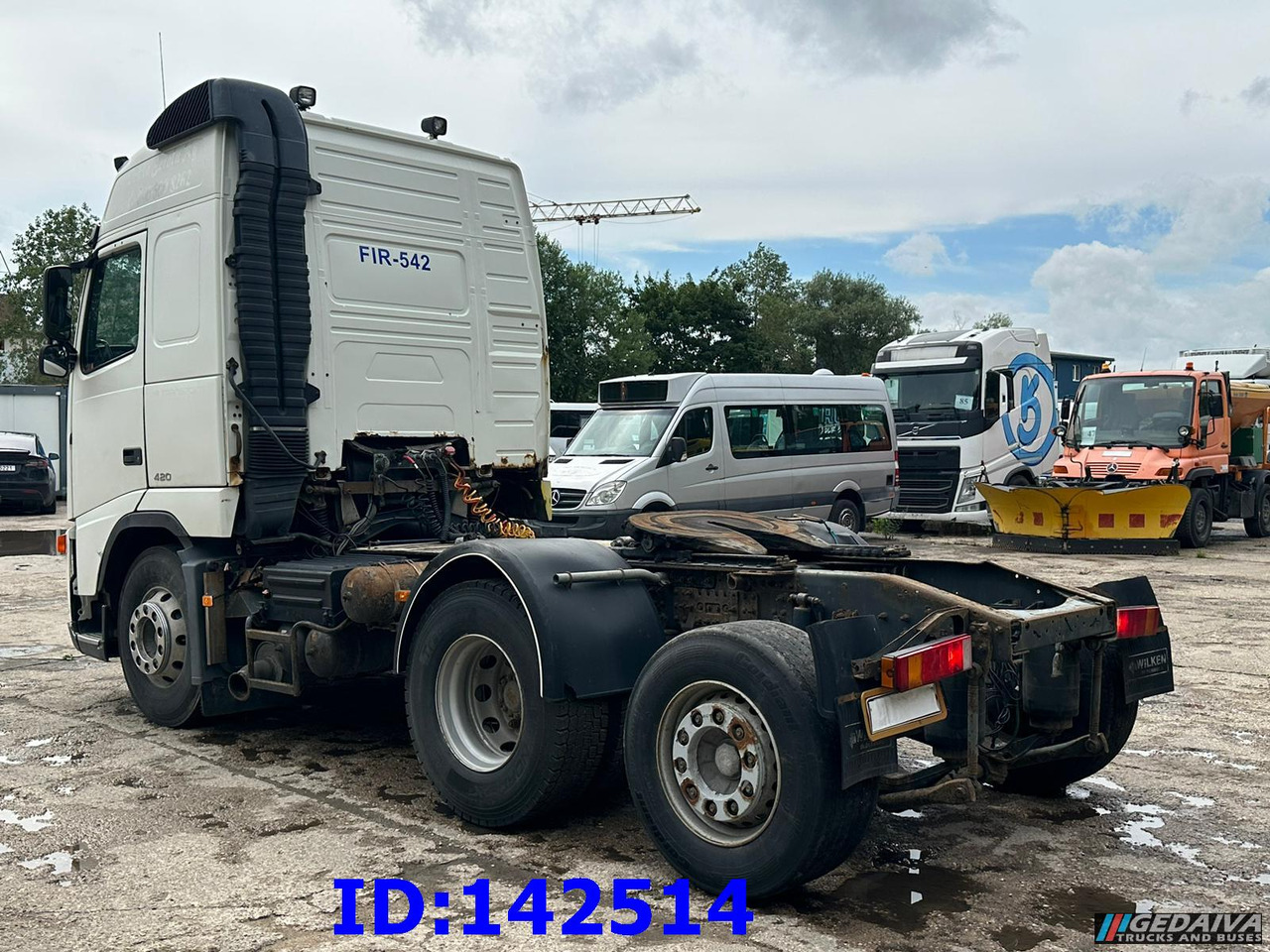 VOLVO FH12 420HP 6x2 Manual - Sadulveok: pilt 5 VOLVO FH12 420HP 6x2 Manual - Sadulveok: pilt 5