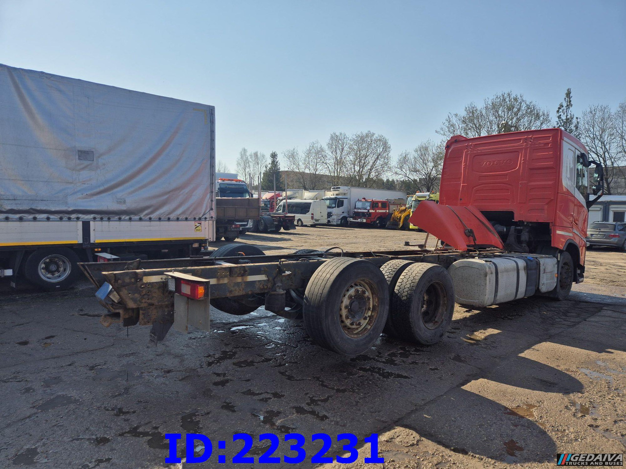 VOLVO FH13 540HP 6X2 Euro6 - Kabiinišassiiga veoauto: pilt 4 VOLVO FH13 540HP 6X2 Euro6 - Kabiinišassiiga veoauto: pilt 4