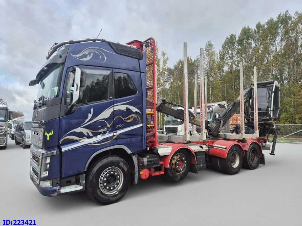 VOLVO FH16 750HP 8x4 + KESLA CRANE - Metsaveok: pilt 1 VOLVO FH16 750HP 8x4 + KESLA CRANE - Metsaveok: pilt 1