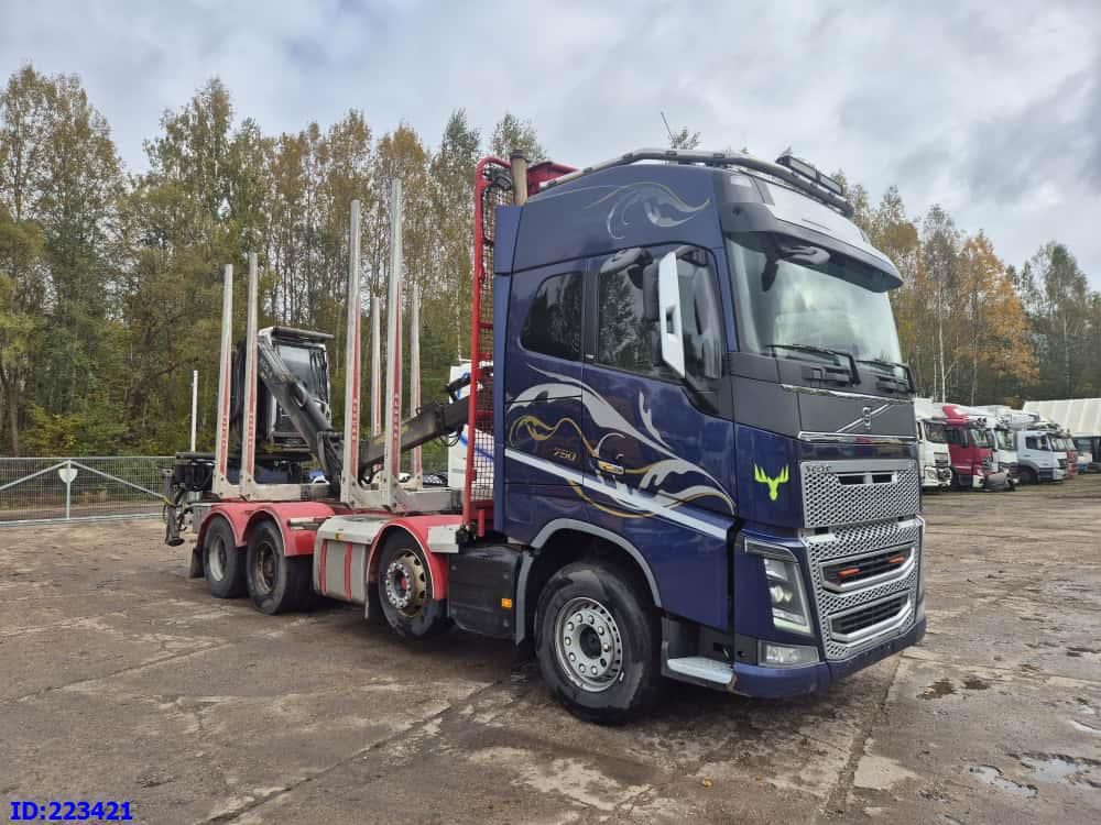 VOLVO FH16 750HP 8x4 +  KESLA CRANE - Metsaveok: pilt 4 VOLVO FH16 750HP 8x4 +  KESLA CRANE - Metsaveok: pilt 4