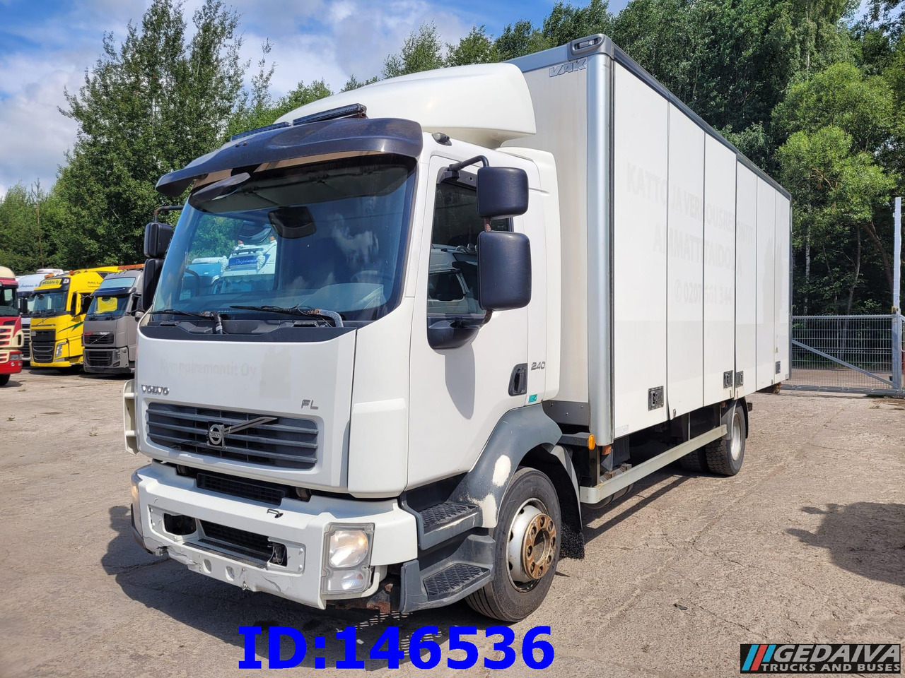 VOLVO FL 240HP - 4x2 - Manual - Euro5 - Kasti veoauto: pilt 1 VOLVO FL 240HP - 4x2 - Manual - Euro5 - Kasti veoauto: pilt 1