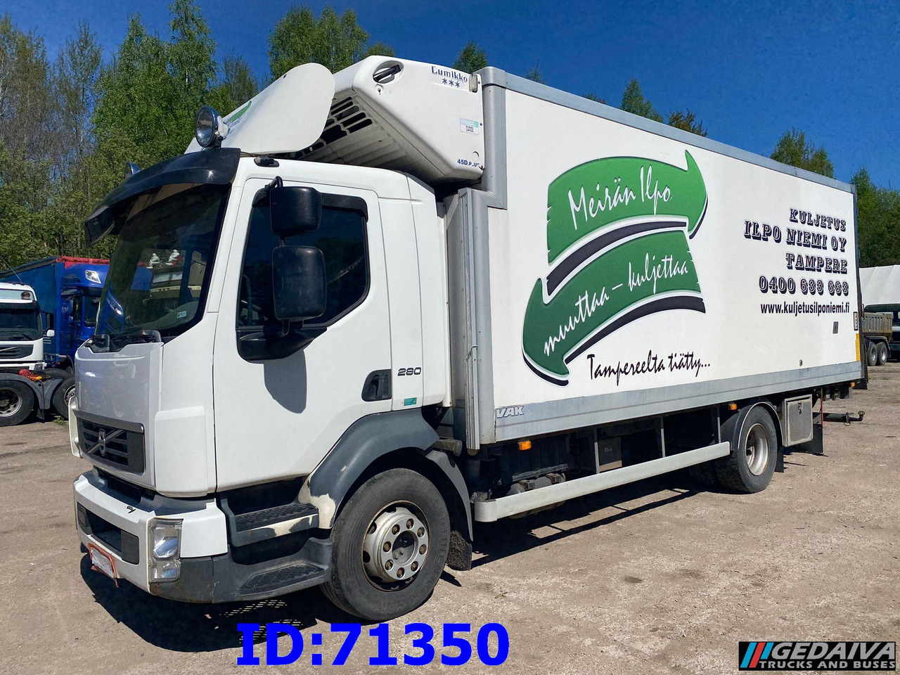 VOLVO FL 280 4x2 Refrigerator - Külmutiga veoauto: pilt 1 VOLVO FL 280 4x2 Refrigerator - Külmutiga veoauto: pilt 1