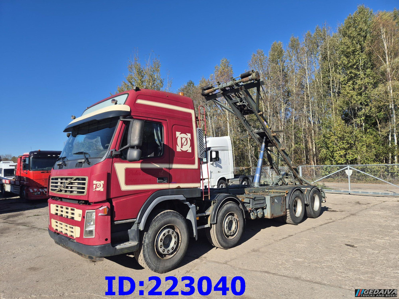 VOLVO FM12 420HP 8x2 - Veoauto - kaablisüsteem: pilt 1 VOLVO FM12 420HP 8x2 - Veoauto - kaablisüsteem: pilt 1