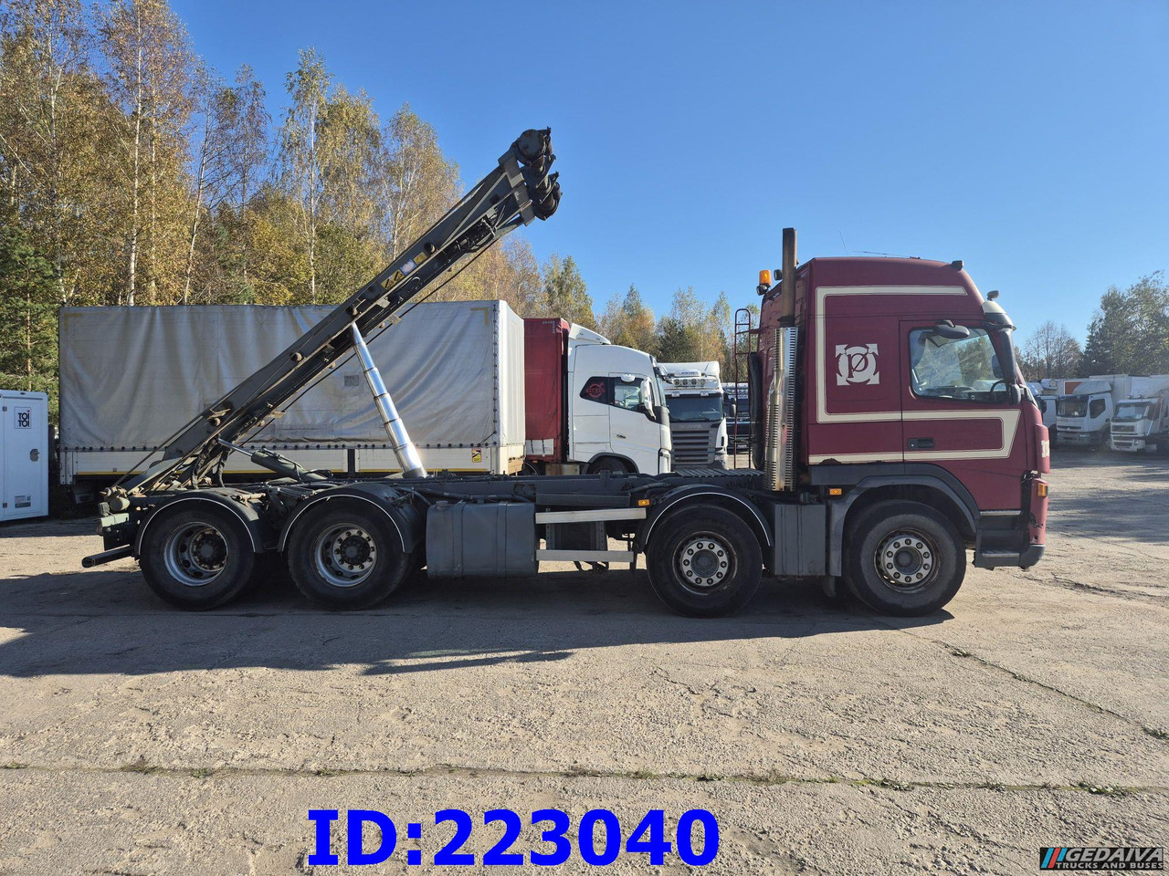 VOLVO FM12 420HP 8x2 - Veoauto - kaablisüsteem: pilt 4 VOLVO FM12 420HP 8x2 - Veoauto - kaablisüsteem: pilt 4