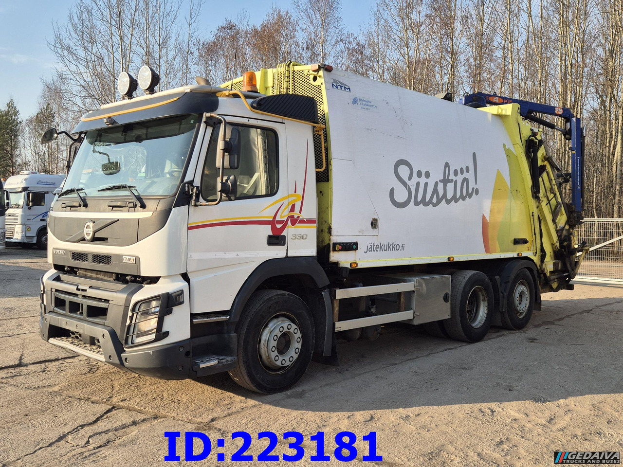 VOLVO FMX 11 330HP 6x2 (Steering axel) - Euro6 - Prügiauto: pilt 1 VOLVO FMX 11 330HP 6x2 (Steering axel) - Euro6 - Prügiauto: pilt 1