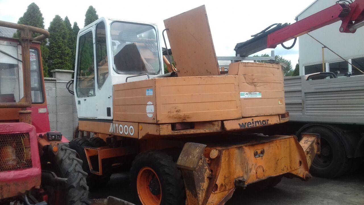Weimar M 1000 B - Ratastel ekskavaator: pilt 1 Weimar M 1000 B - Ratastel ekskavaator: pilt 1