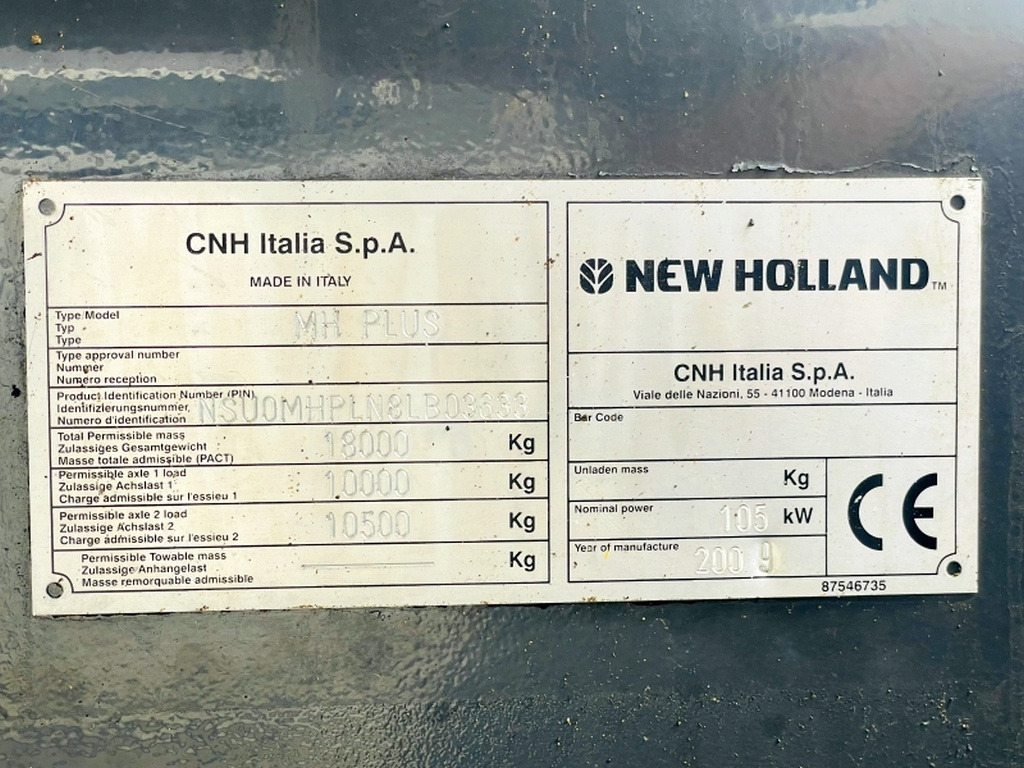 New Holland MH Plus (4054) - Ratastel ekskavaator: pilt 3 New Holland MH Plus (4054) - Ratastel ekskavaator: pilt 3