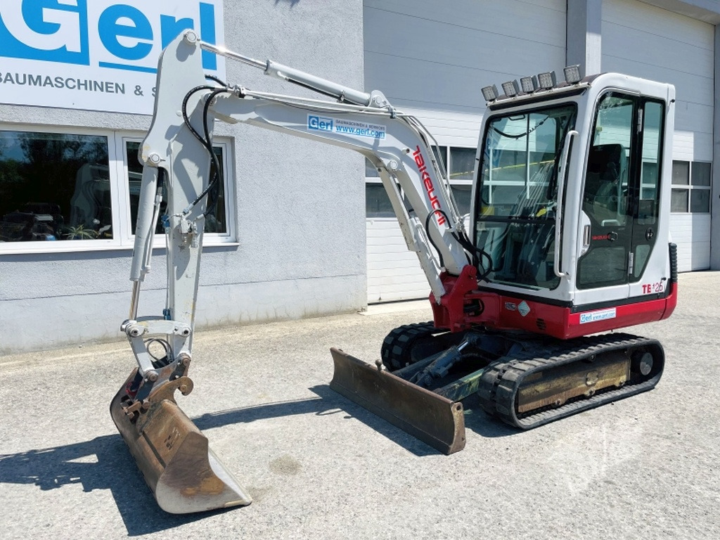 Takeuchi TB125 (4004) - Miniekskavaator: pilt 4 Takeuchi TB125 (4004) - Miniekskavaator: pilt 4