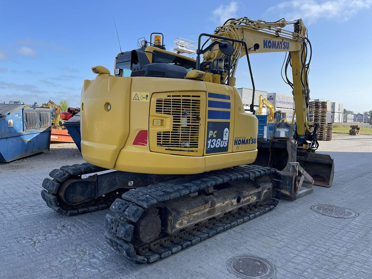 Komatsu PC138US-11 - Lintekskavaator: pilt 4 Komatsu PC138US-11 - Lintekskavaator: pilt 4