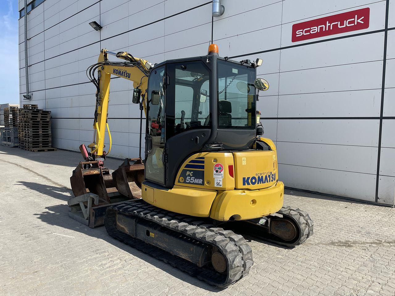 Komatsu PC55MR-5 - Miniekskavaator: pilt 2 Komatsu PC55MR-5 - Miniekskavaator: pilt 2