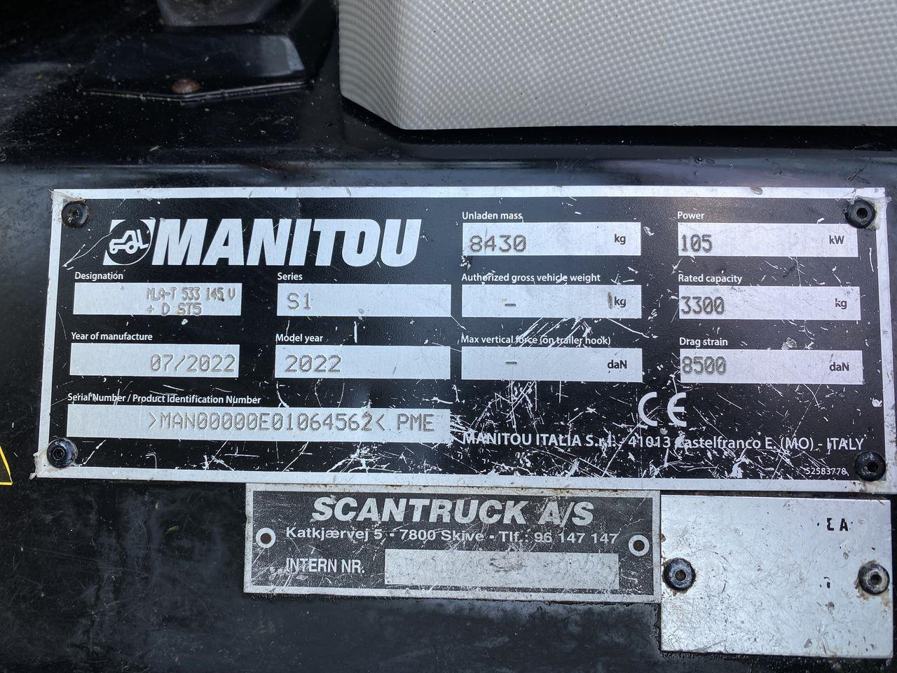 Manitou MLA-T533-145V+ ELITE ST5 liising Manitou MLA-T533-145V+ ELITE ST5: pilt 10 Manitou MLA-T533-145V+ ELITE ST5 liising Manitou MLA-T533-145V+ ELITE ST5: pilt 10
