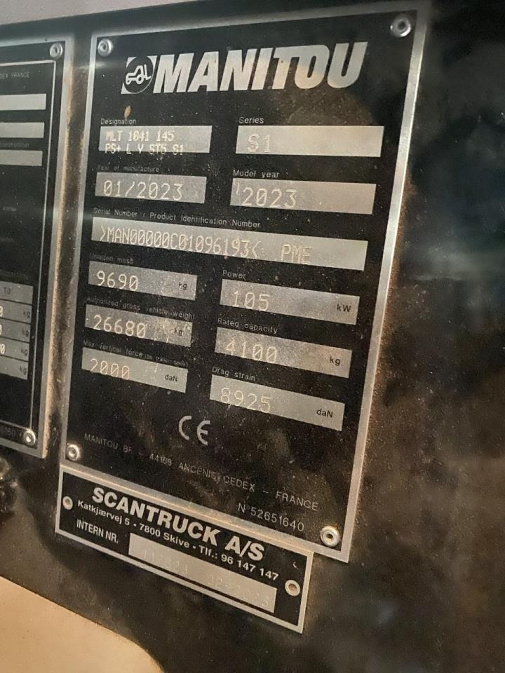 Manitou MLT1041-145PS+ L ELITE ST5 liising Manitou MLT1041-145PS+ L ELITE ST5: pilt 9