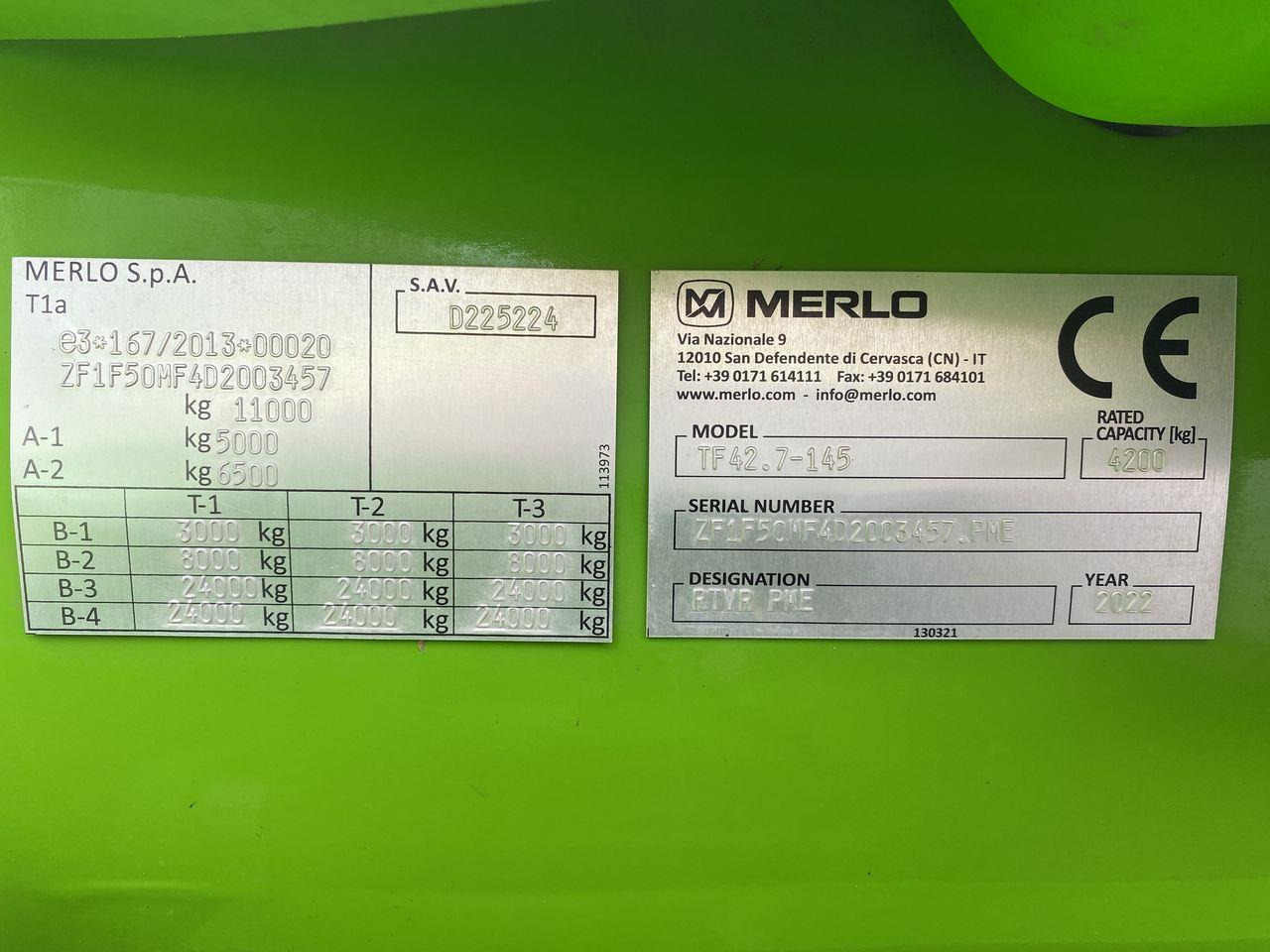 Merlo TF42.7-145 liising Merlo TF42.7-145: pilt 12