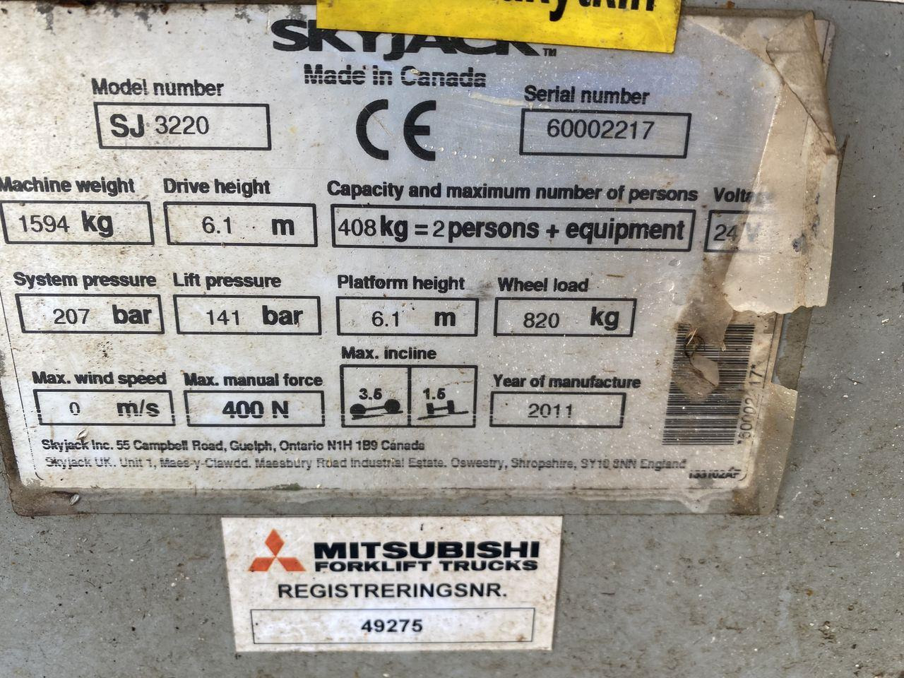 Skyjack SJ3220 - Käärlift: pilt 5 Skyjack SJ3220 - Käärlift: pilt 5