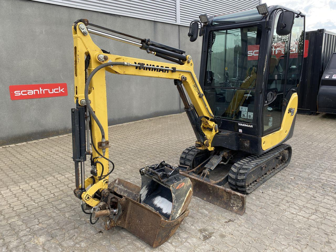 Yanmar SV18 - Miniekskavaator: pilt 1 Yanmar SV18 - Miniekskavaator: pilt 1