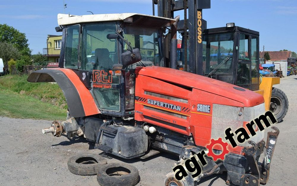 SAME Titan 145 190 skrzynia silnik most napęd kabina podnośnik zwolnica głowica wał piasta zwrotnica - Varuosa - Põllutööseade: pilt 1 SAME Titan 145 190 skrzynia silnik most napęd kabina podnośnik zwolnica głowica wał piasta zwrotnica - Varuosa - Põllutööseade: pilt 1