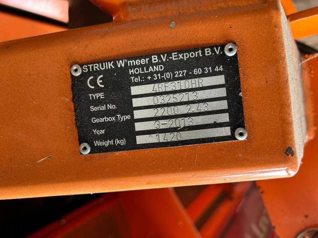 Struik 4RF310HR rijenfrees - Muu seadmestik: pilt 3 Struik 4RF310HR rijenfrees - Muu seadmestik: pilt 3