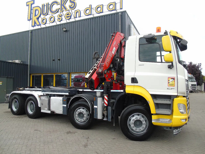 DAF CF 480 + 8X4 + FASSI 16T/M + 20T HOOK + REMOTE + PERFECT - Konkstõstukiga veoauto, Kraanaga veoauto: pilt 3 DAF CF 480 + 8X4 + FASSI 16T/M + 20T HOOK + REMOTE + PERFECT - Konkstõstukiga veoauto, Kraanaga veoauto: pilt 3