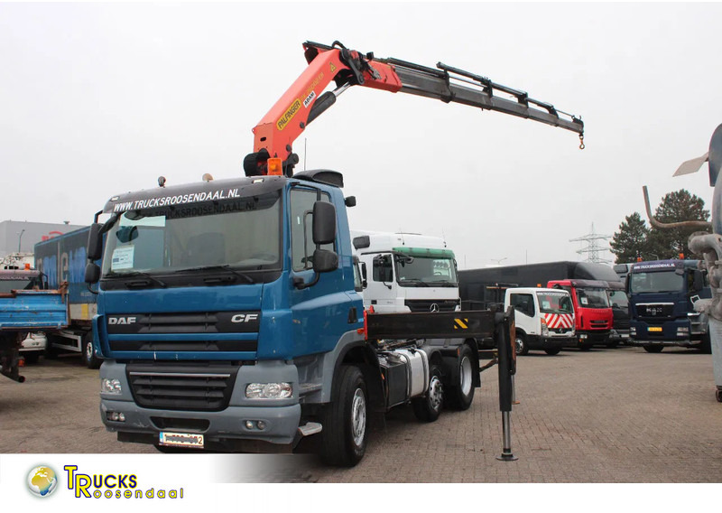 DAF CF 85.410 +MANUAL + PALFINGER PK26002EH + 6X2 - Kraanaga veoauto: pilt 1 DAF CF 85.410 +MANUAL + PALFINGER PK26002EH + 6X2 - Kraanaga veoauto: pilt 1