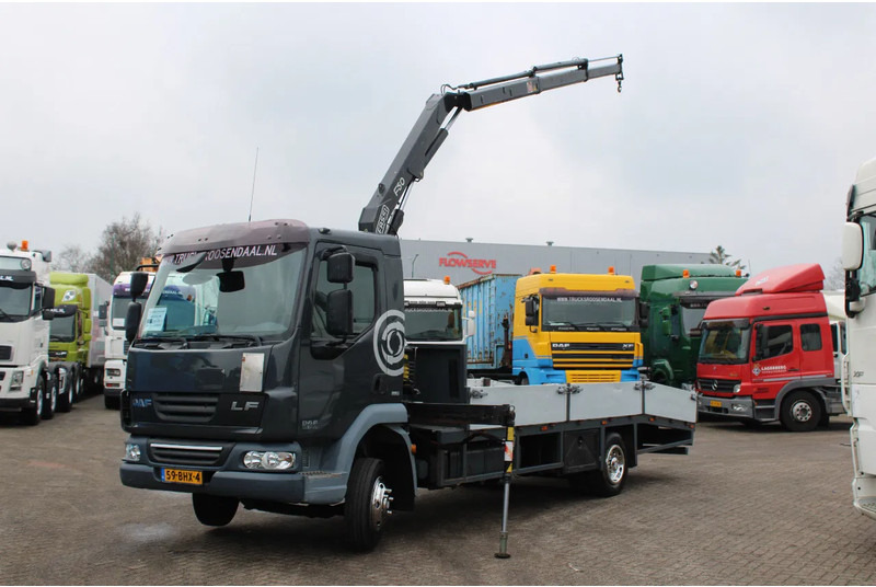 DAF LF 45.180 + FASSI F50 + 7.5T - Kraanaga veoauto: pilt 2 DAF LF 45.180 + FASSI F50 + 7.5T - Kraanaga veoauto: pilt 2