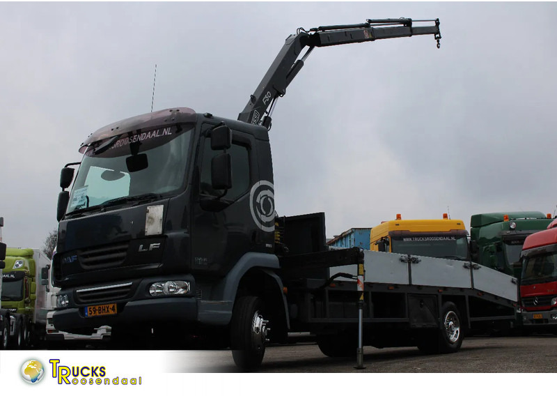 DAF LF 45.180 + FASSI F50 + 7.5T - Kraanaga veoauto: pilt 1 DAF LF 45.180 + FASSI F50 + 7.5T - Kraanaga veoauto: pilt 1