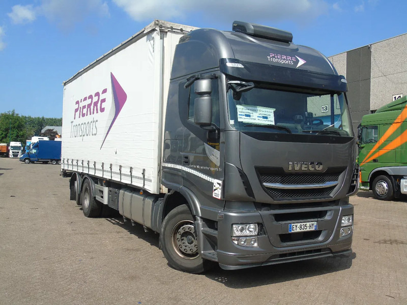 Iveco Stralis 510 + EURO 6 + STEERING AXLE - Tent veoauto: pilt 4 Iveco Stralis 510 + EURO 6 + STEERING AXLE - Tent veoauto: pilt 4