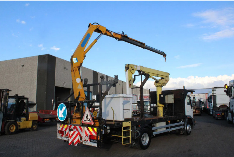 MAN 14.224 + EURO 2 + PTO + EFFER 95 / 2S + 11.5meter platform - Kraanaga veoauto: pilt 2 MAN 14.224 + EURO 2 + PTO + EFFER 95 / 2S + 11.5meter platform - Kraanaga veoauto: pilt 2