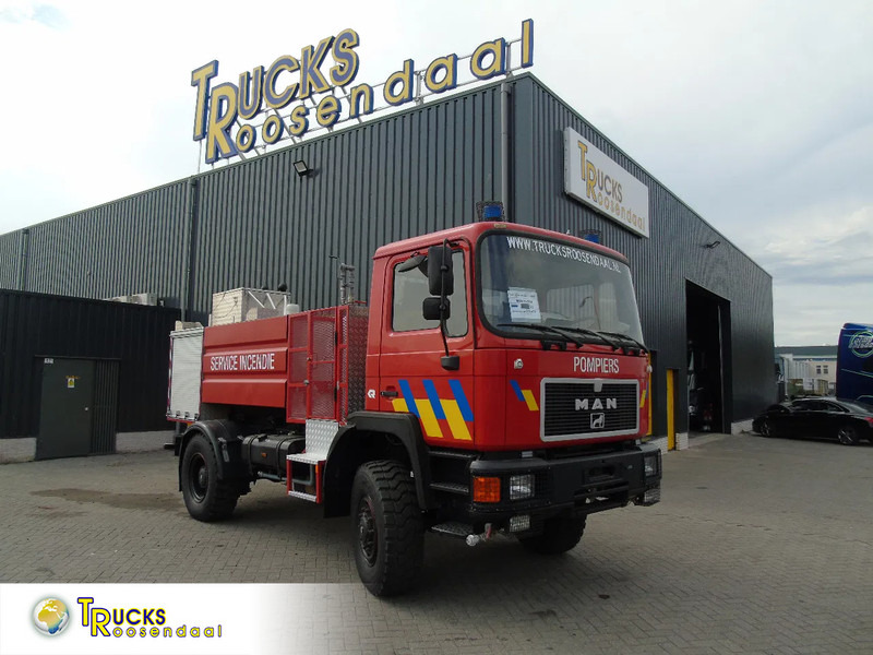 MAN F16 .240 + 4x4 + PUMPS COMPLETE + MANUAL + SPRING + 24.416KM - Tuletõrjeauto: pilt 1 MAN F16 .240 + 4x4 + PUMPS COMPLETE + MANUAL + SPRING + 24.416KM - Tuletõrjeauto: pilt 1