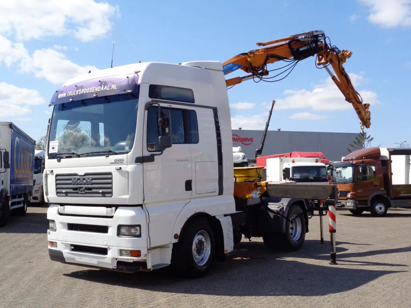 Kraanaga veoauto MAN TGA 18.430 Effer 20600 24m + FLYJIB + winch + long reach + Euro 3 + REMOTE: pilt 16