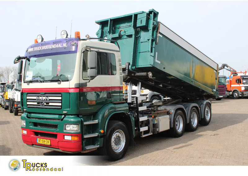 MAN TGA 35.400 8X4 + MANUAL! + NCH kipper/ bitum sprayer - Veoauto - kaablisüsteem: pilt 1 MAN TGA 35.400 8X4 + MANUAL! + NCH kipper/ bitum sprayer - Veoauto - kaablisüsteem: pilt 1