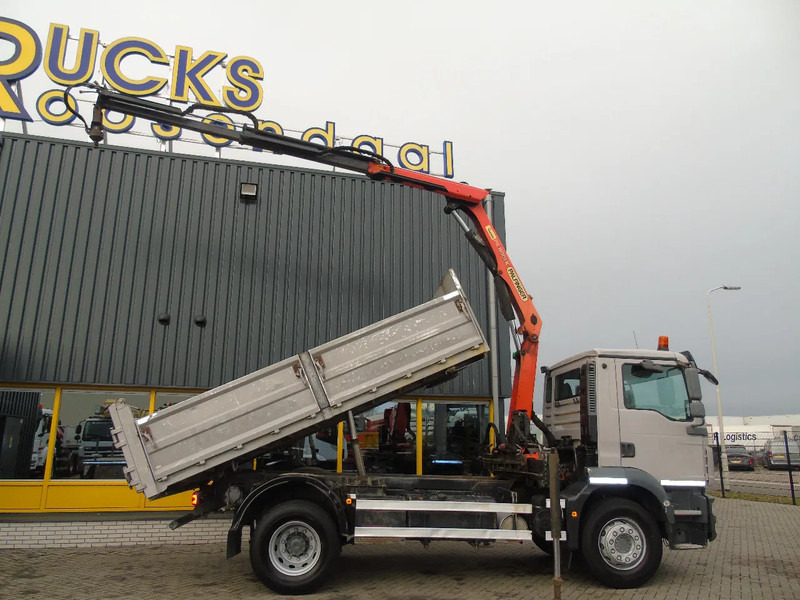 MAN TGM 18.250 + PALFINGER 11.001K + TIPPER + EURO 5 - Kraanaga veoauto: pilt 3 MAN TGM 18.250 + PALFINGER 11.001K + TIPPER + EURO 5 - Kraanaga veoauto: pilt 3