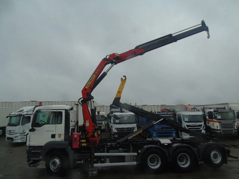 MAN TGS 35.440 + PALFINGER 24500 + 8X4 + EURO 5 + REMOTE - Konkstõstukiga veoauto, Kraanaga veoauto: pilt 3 MAN TGS 35.440 + PALFINGER 24500 + 8X4 + EURO 5 + REMOTE - Konkstõstukiga veoauto, Kraanaga veoauto: pilt 3