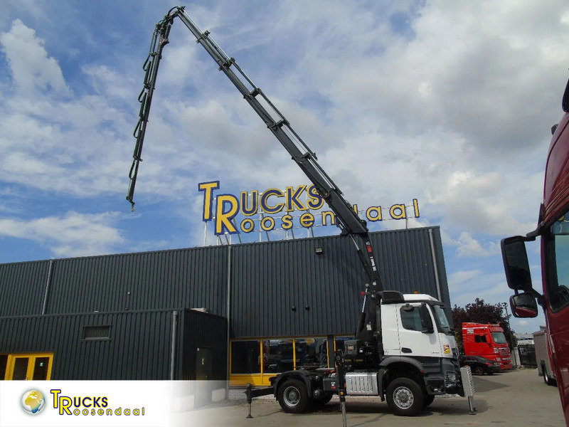 Mercedes-Benz Arocs 2051 + 4X4 + HIAB 302 E6 / JIB 70 X 4 + 10 EXTENTSIONS (512hours) - Kraanaga veoauto: pilt 1 Mercedes-Benz Arocs 2051 + 4X4 + HIAB 302 E6 / JIB 70 X 4 + 10 EXTENTSIONS (512hours) - Kraanaga veoauto: pilt 1