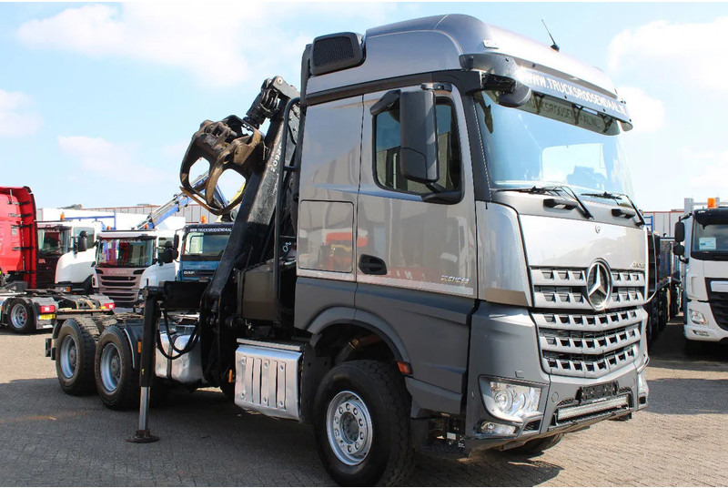 Mercedes-Benz Arocs 2858 + PALFINGER Z15 (2022) + 6X4 - Kraanaga veoauto: pilt 2 Mercedes-Benz Arocs 2858 + PALFINGER Z15 (2022) + 6X4 - Kraanaga veoauto: pilt 2