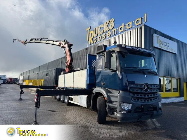 Mercedes-Benz Arocs 3251 + FASSI 660RA .26.HE 6x Extensions + 4x JIB + 8x4 + remote - Kraanaga veoauto: pilt 1 Mercedes-Benz Arocs 3251 + FASSI 660RA .26.HE 6x Extensions + 4x JIB + 8x4 + remote - Kraanaga veoauto: pilt 1
