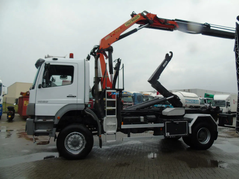 Mercedes-Benz Atego 1928 + 4x4 + PALFINGER PK11.500 + pallift + MANUAL + SPRING - Kraanaga veoauto: pilt 5 Mercedes-Benz Atego 1928 + 4x4 + PALFINGER PK11.500 + pallift + MANUAL + SPRING - Kraanaga veoauto: pilt 5
