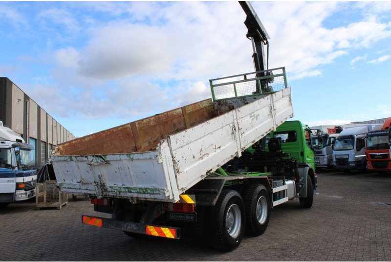 Mercedes-Benz Axor 2633 + TIPPER + HIAB 144 + REMOTE + MANUAL + 6x4 - Kallurauto, Kraanaga veoauto: pilt 4 Mercedes-Benz Axor 2633 + TIPPER + HIAB 144 + REMOTE + MANUAL + 6x4 - Kallurauto, Kraanaga veoauto: pilt 4