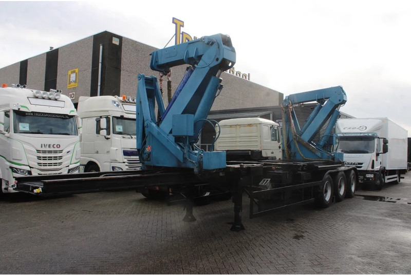 KLAUS 40 FT Sideloader 32T + Own Engine + Remote + 3 x SAF + Spring suspension - Poolhaagis: pilt 2 KLAUS 40 FT Sideloader 32T + Own Engine + Remote + 3 x SAF + Spring suspension - Poolhaagis: pilt 2